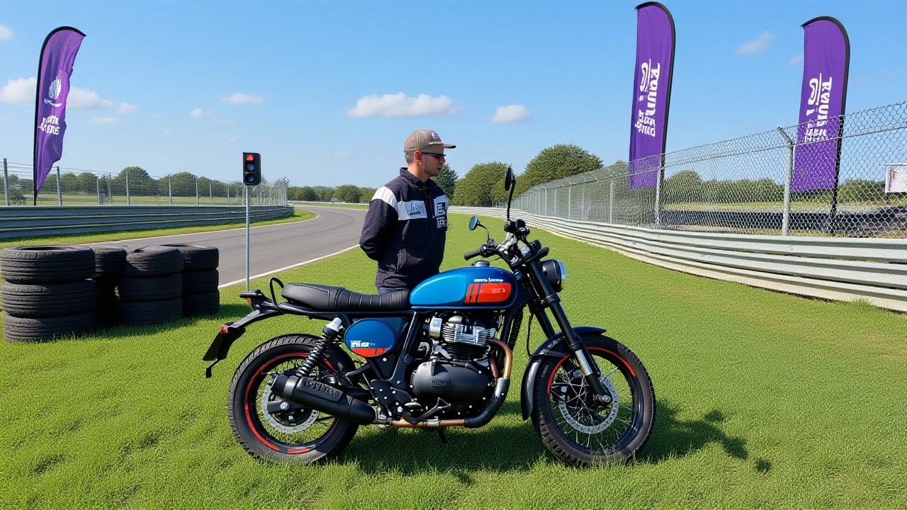 Royal Enfield Launches Inaugural Slide School Cup at Greenfield Dirt Track